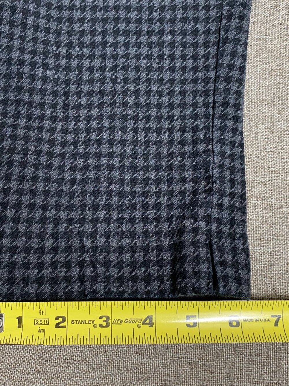 Talbots Chatham Ankle Dress Pants Women's 12 Mid Rise Multicolor Houndstooth - Picture 15 of 16